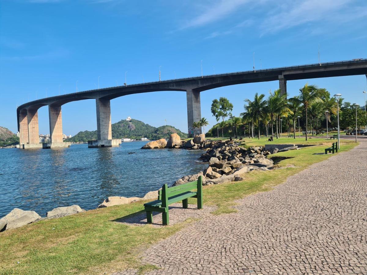 Flat Pasargada 712, Free Bikes, Pe Na Praia Vila Velha  Buitenkant foto