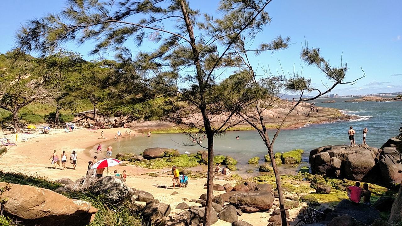 Flat Pasargada 712, Free Bikes, Pe Na Praia Vila Velha  Buitenkant foto